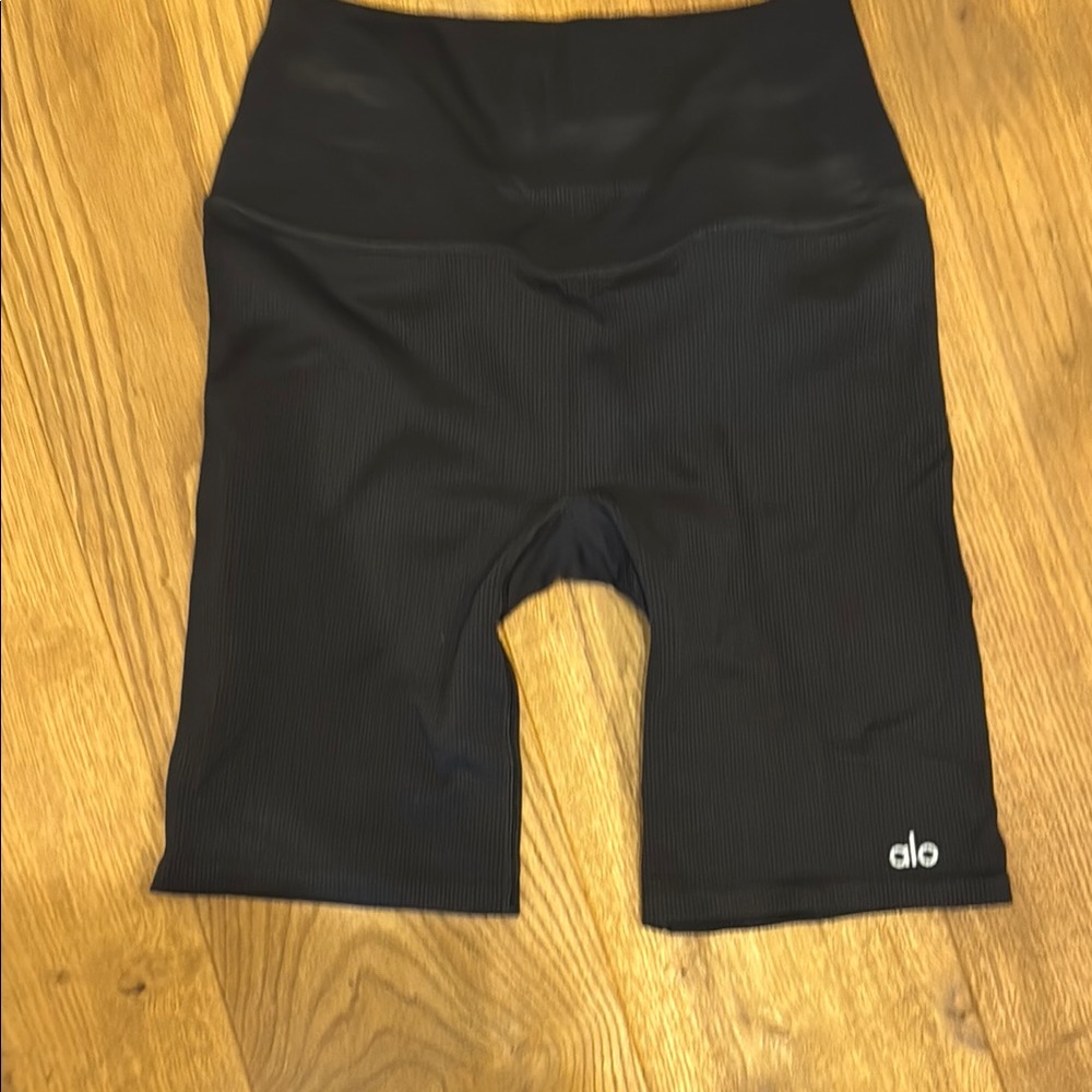 ALO Yoga Black Bike Shorts
